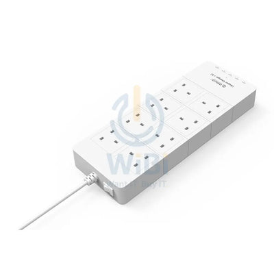 ORICO 8 AC Outlet Surge Protector with 5 USB Charging Port - White Accessories > Power > Power Protection > Surge