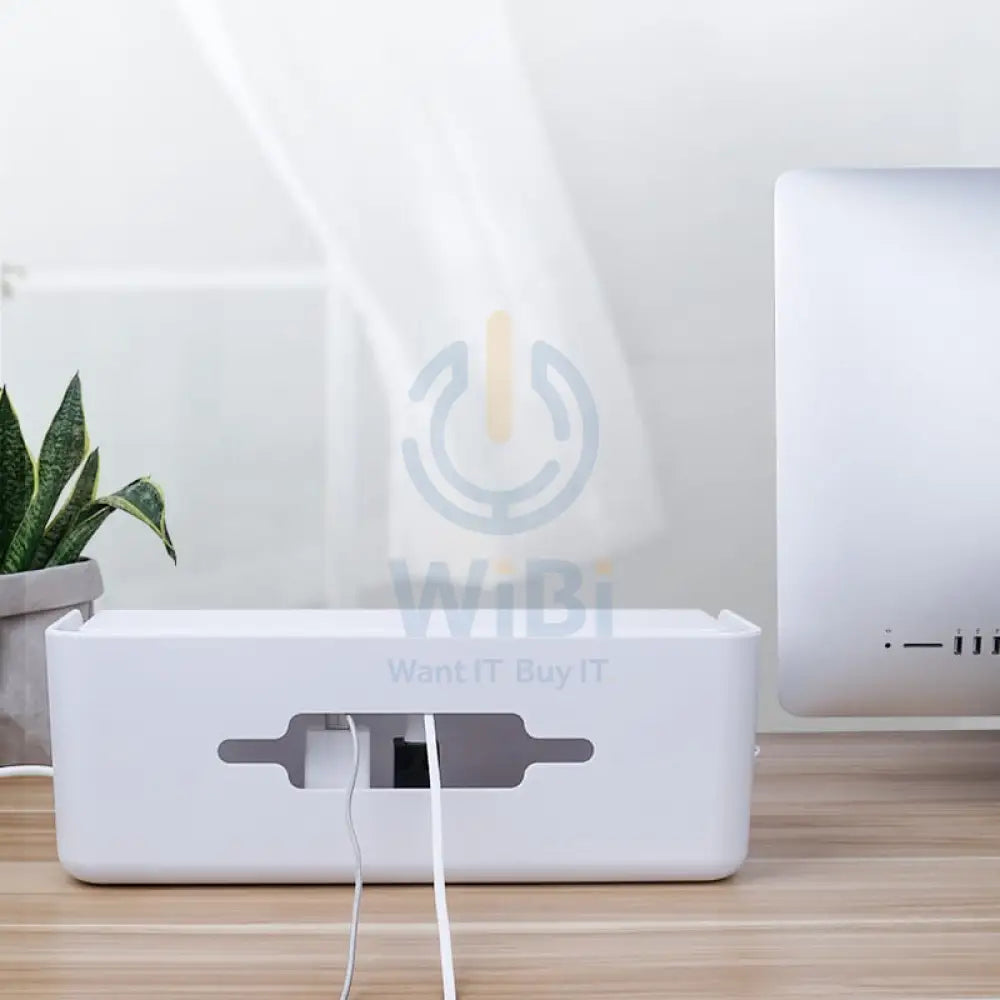 ORICO Cable Box Cable Management - White Accessories > Smart Devices
