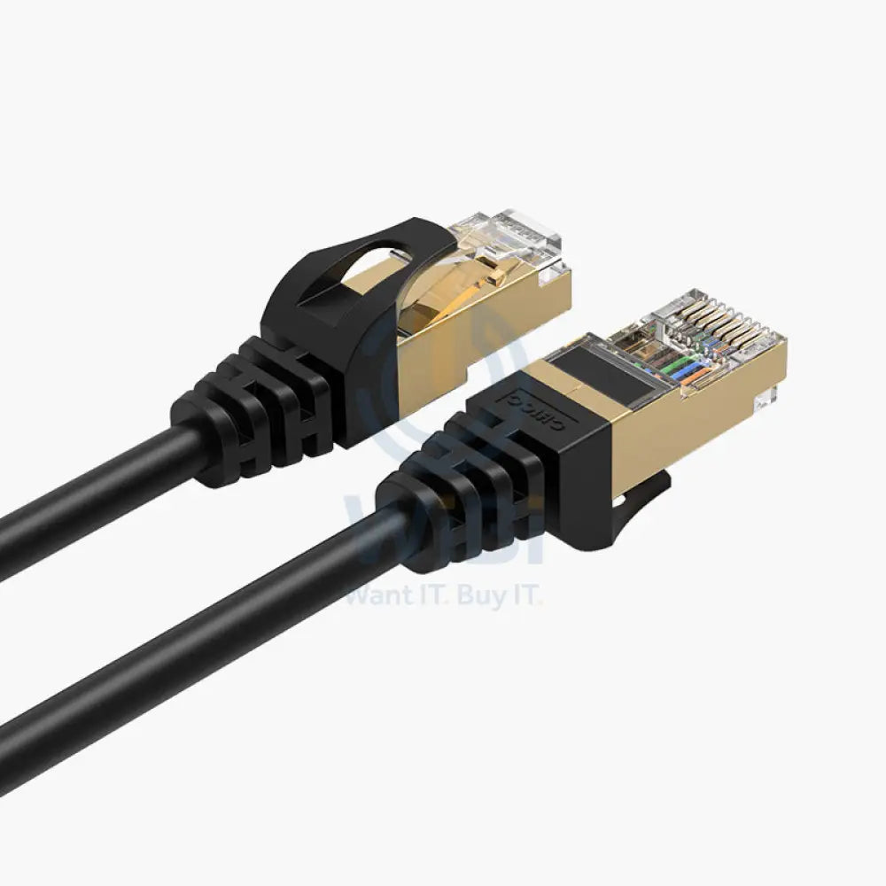 أوريكو CAT7 CAT7 10000 ميغابت في الثانية إيثرنت إيثرنت كابل (PUG-C7) - 1 متر / أسود اكسسوارات > كبلات محولات > كبلات