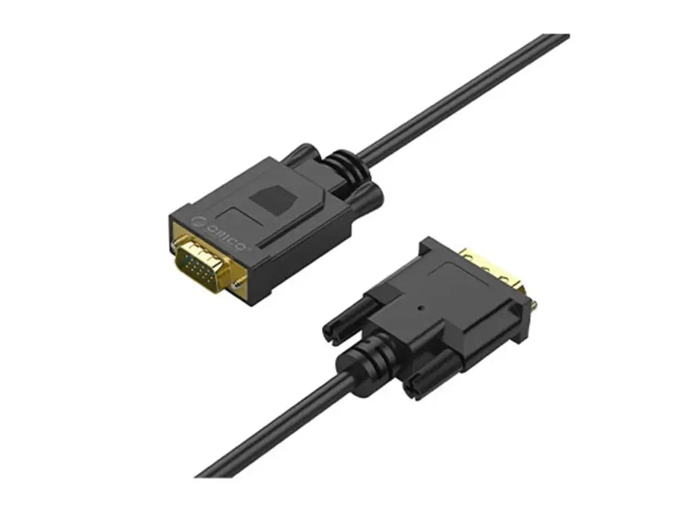 ORICO DVI To VGA Cable - 2 meter / Black Accessories > Cables & Converters > Cables