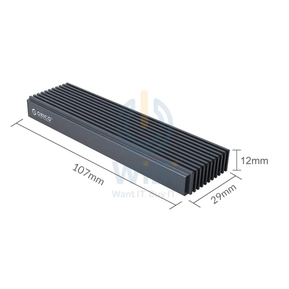 ORICO M.2 SSD Enclosure - Gray Accessories > Other Laptop Accessories