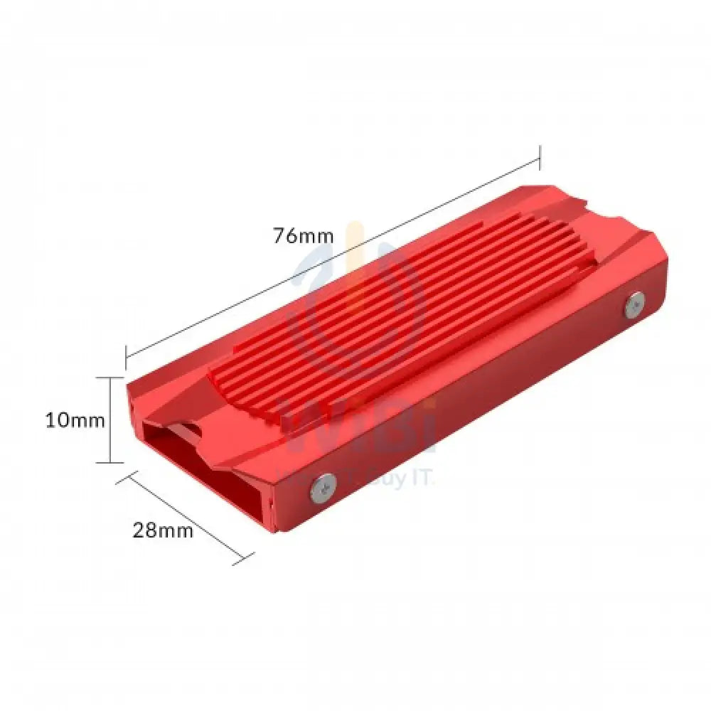 ORICO M.2 SSD Heat Sink - Red Accessories > Other Laptop Accessories