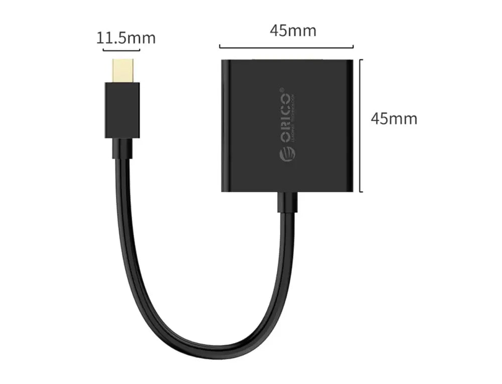 ORICO Mini Display Port to DVI Video Adapter - Black Accessories > Cables & Converters > Cables