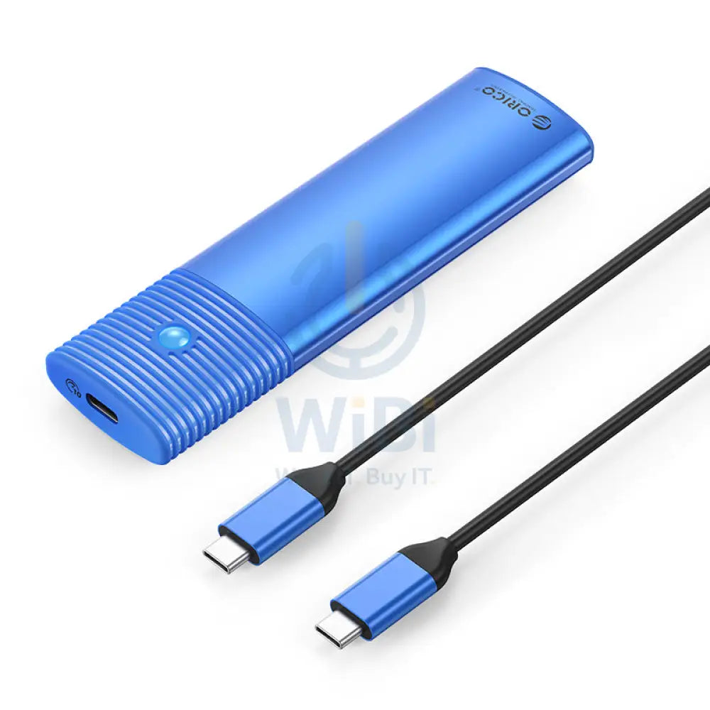ORICO USB3.2 Gen2 Type-C M.2 NVMe SSD Enclosure - Blue Accessories > Other Laptop Accessories