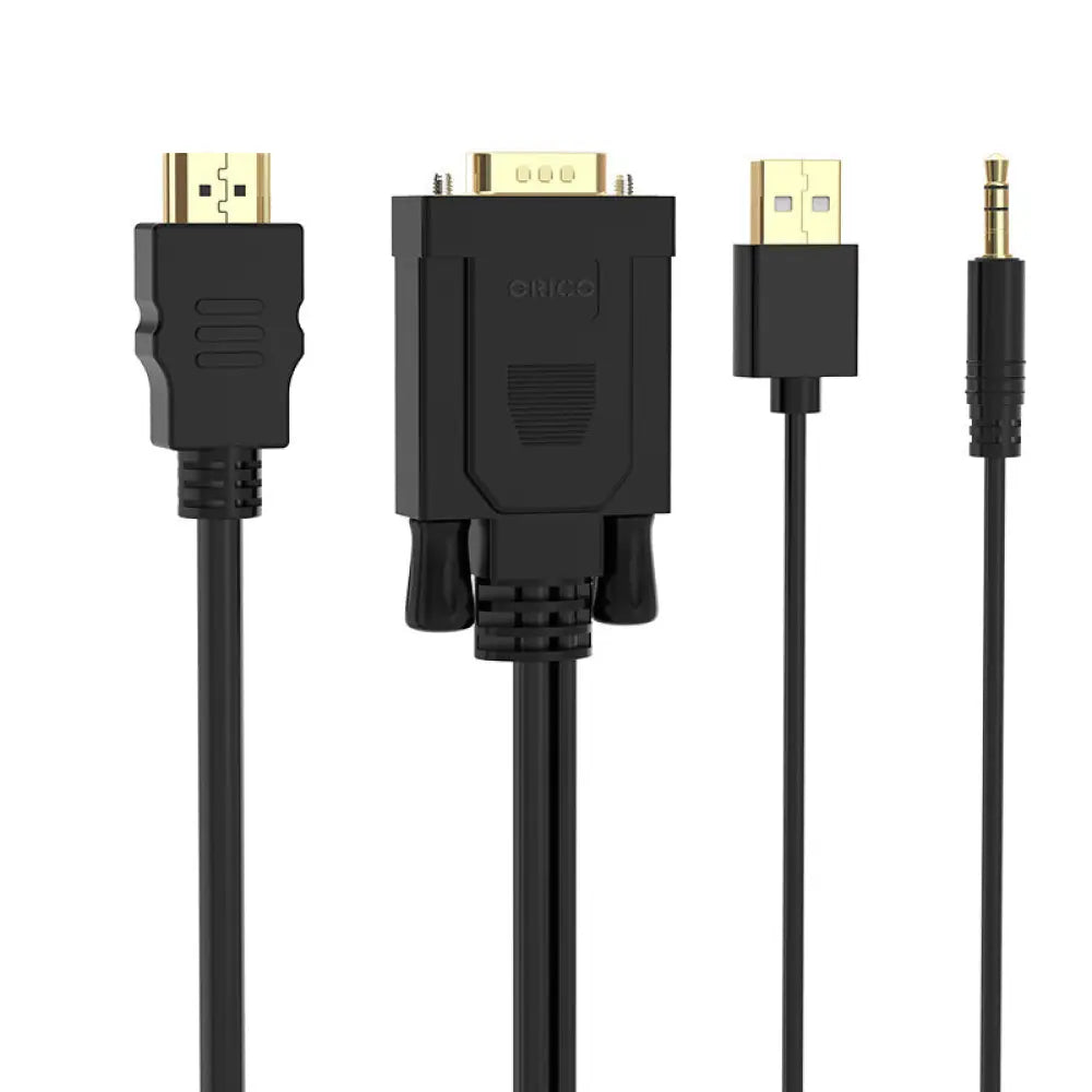 ORICO VGA to HDMI Cable - 3 Meter / Black Accessories > Cables & Converters > Cables