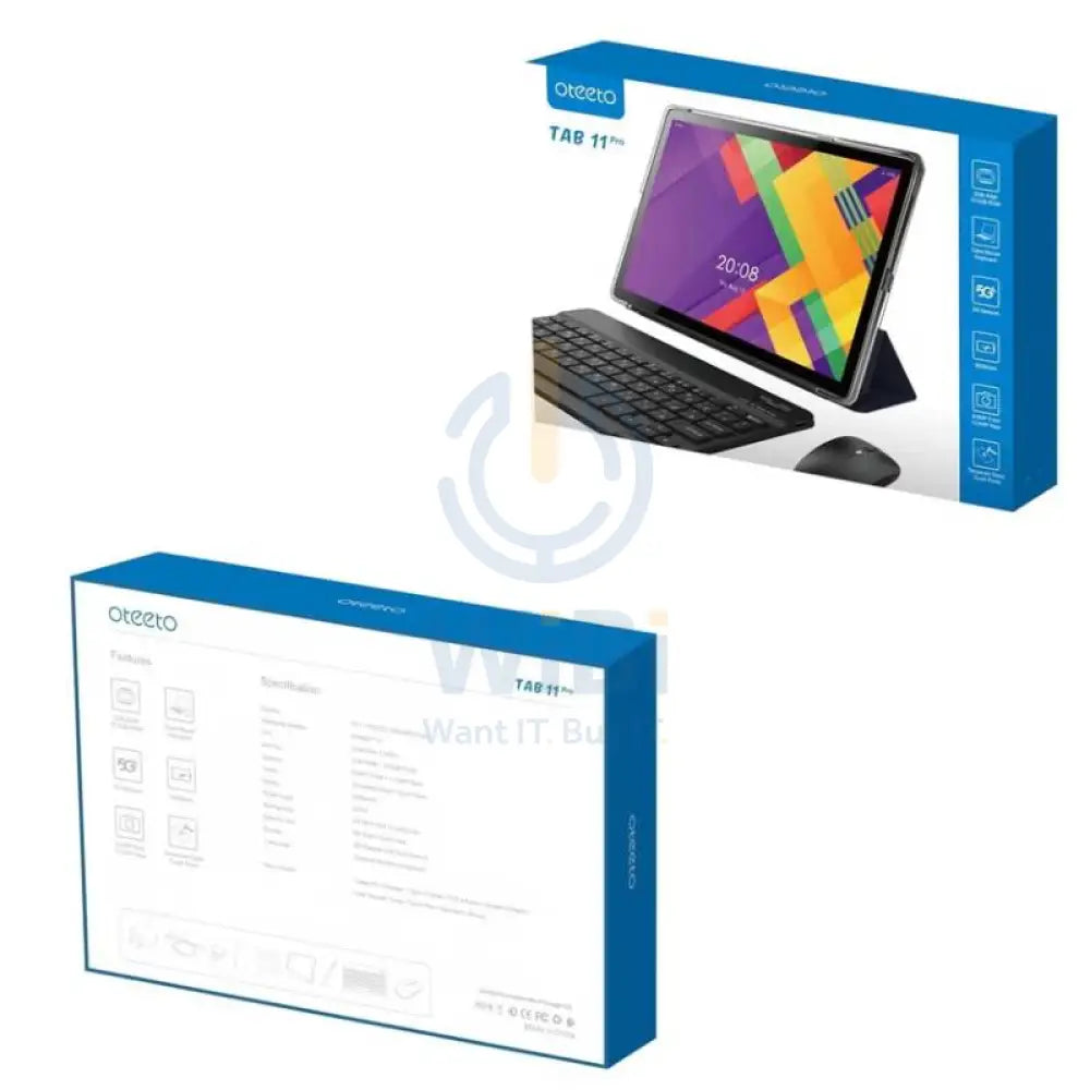 Oteeto Tab 11 Pro / 10.1’’ / 512GB / WiFi + 5G / Blue Mobiles & Tablets > Tablets