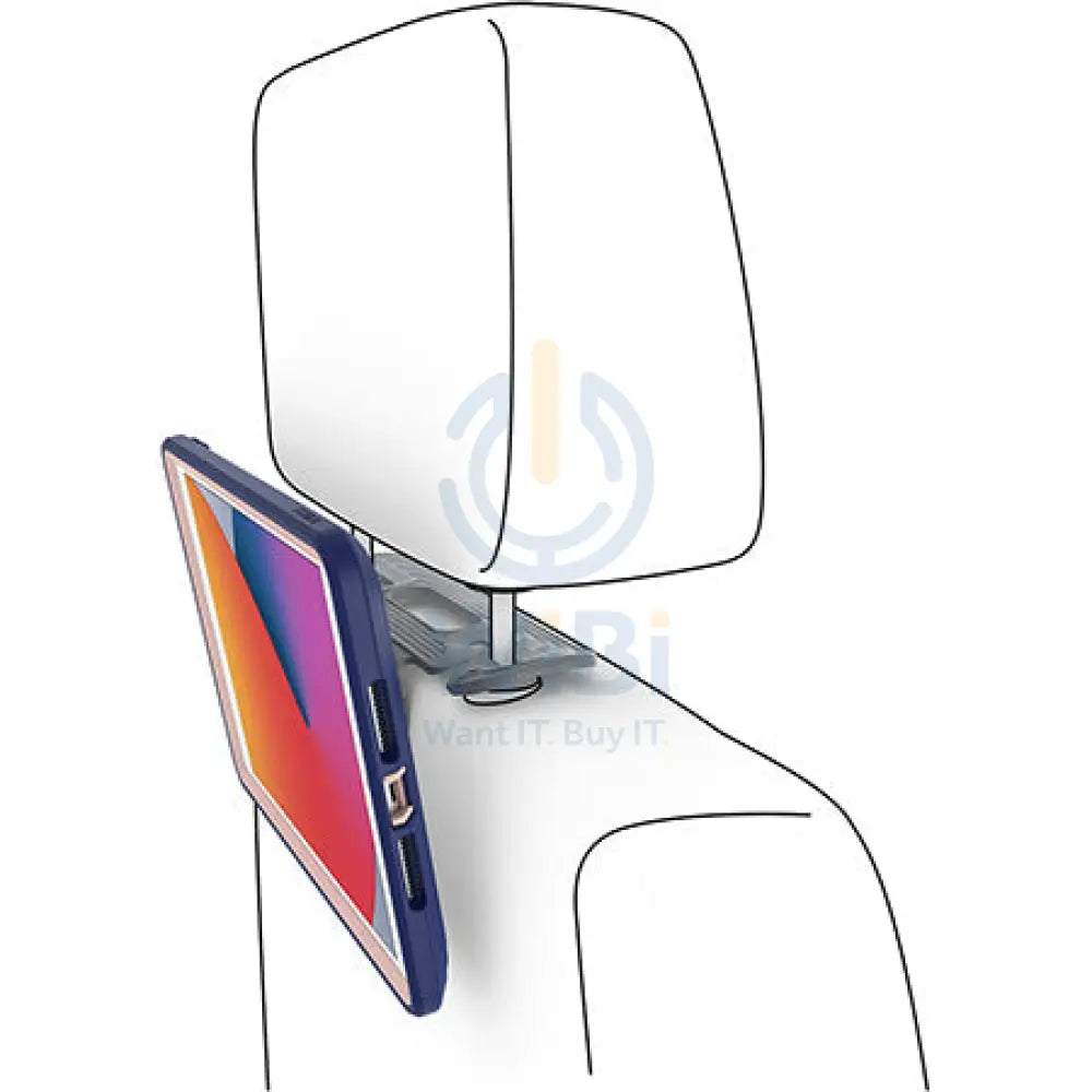 OtterBox iPad 10.2 (7th 8th & 9th Gen) EZGrab Case - Dark Blue Accessories > Mobiles & Tablets > Tablets > Screen