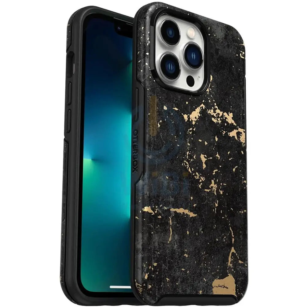 OtterBox iPhone 13 Pro Symmetry Case - Black / Gold Accessories > Mobiles & Tablets > Mobiles > Screen Protectors &