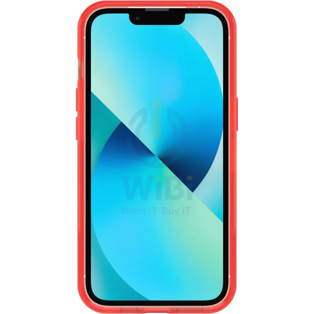 OtterBox iPhone 13 Symmetry Plus Magsafe Clear Case - Translucent Red Accessories > Mobiles & Tablets > Tablets