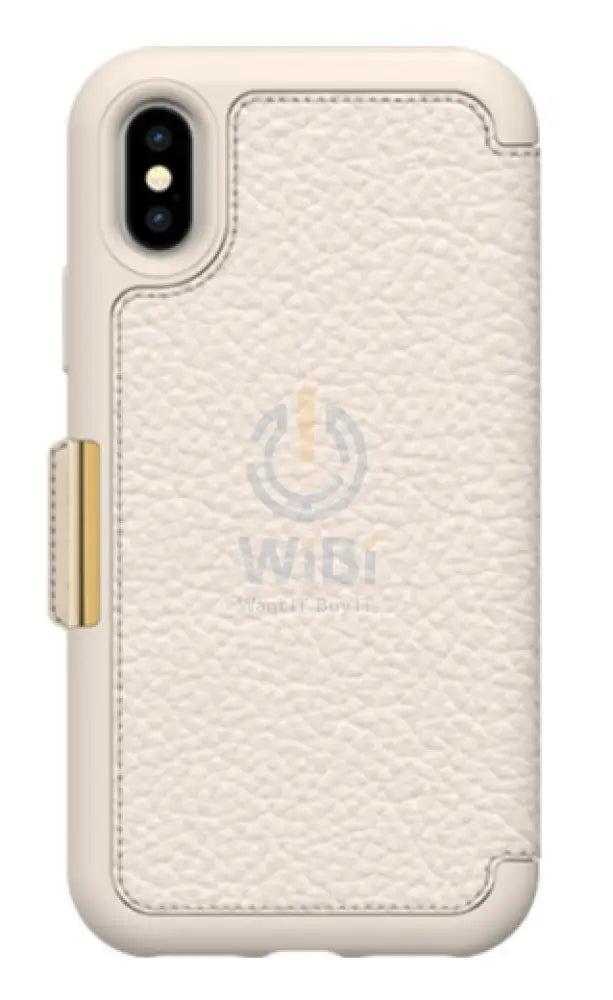 OtterBox iPhone X Strada Folio Case - Soft Opal Pale Beige Accessories > Mobiles & Tablets