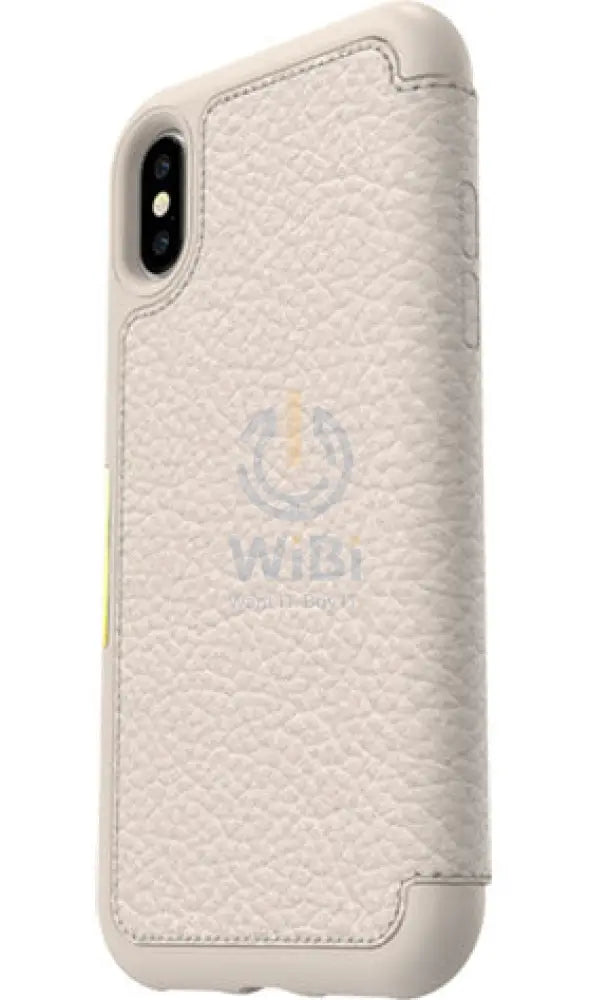 OtterBox iPhone X Strada Folio Case - Soft Opal Pale Beige Accessories > Mobiles & Tablets