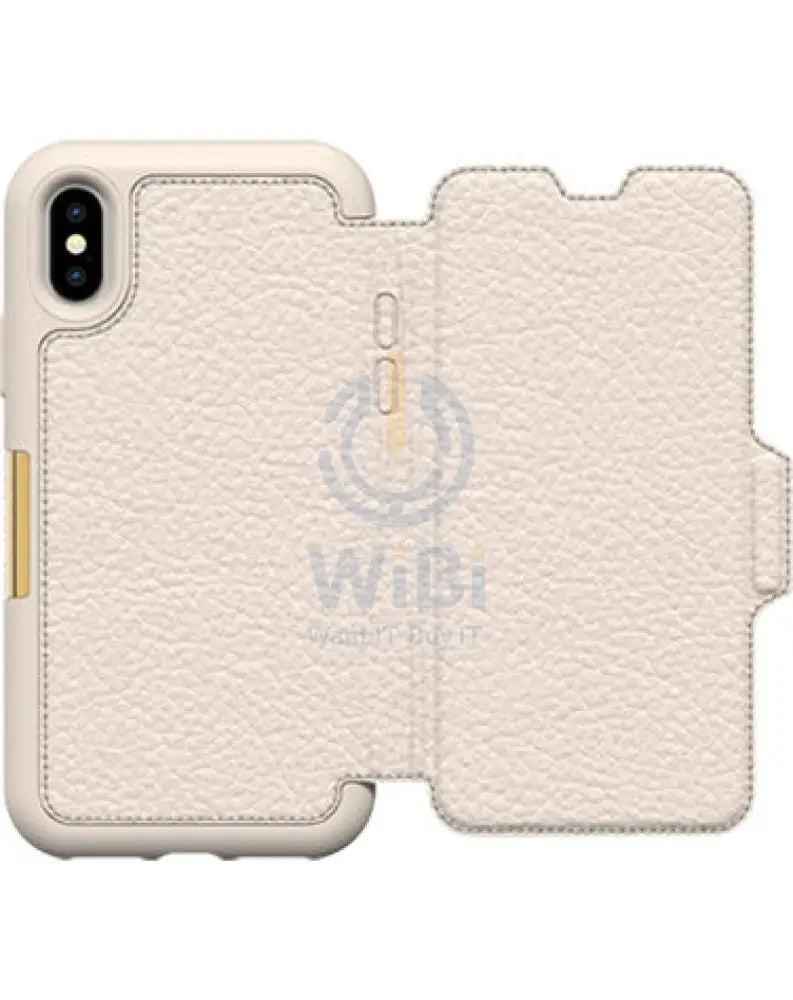 OtterBox iPhone X Strada Folio Case - Soft Opal Pale Beige Accessories > Mobiles & Tablets
