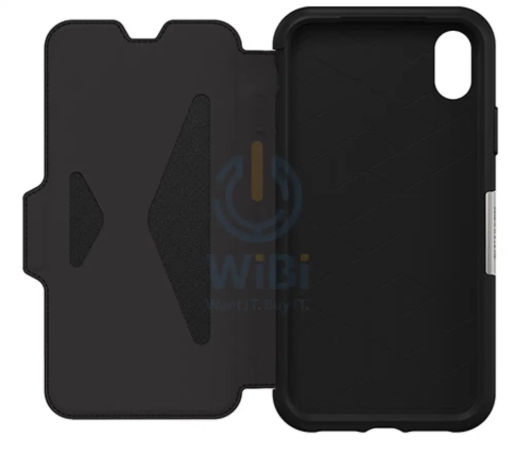 OtterBox iPhone XR Strada Folio Case - Shadow Black Accessories > Mobiles & Tablets