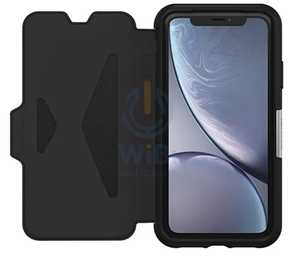 OtterBox iPhone XR Strada Folio Case - Shadow Black Accessories > Mobiles & Tablets