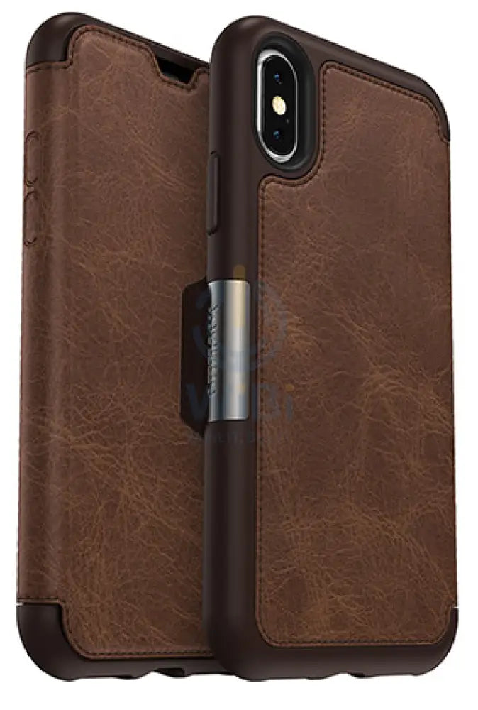 OtterBox iPhone XS Strada Folio Case - Espresso Brown Accessories > Mobiles & Tablets