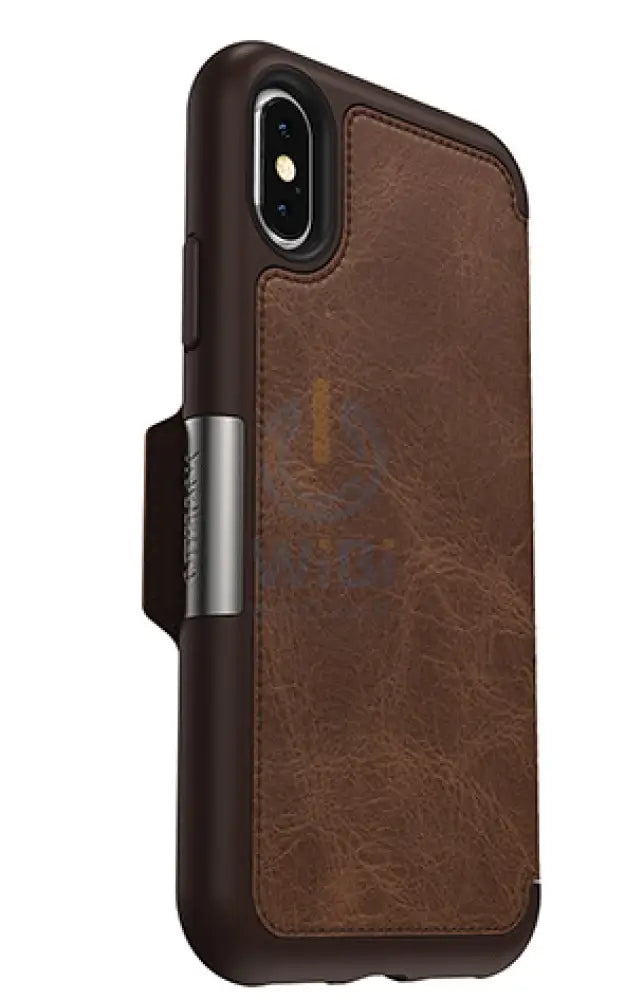 OtterBox iPhone XS Strada Folio Case - Espresso Brown Accessories > Mobiles & Tablets