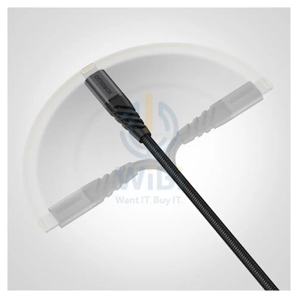 OtterBox Lightning To USB-A Premium Cable - Lightning / USB-A / 2 Meters / Black