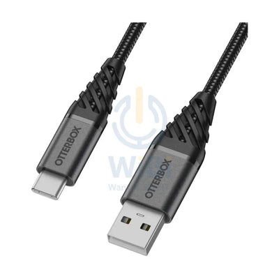 OtterBox Premium USB-C To USB-A Cable - USB-C / USB-A / 3 Meters / Black