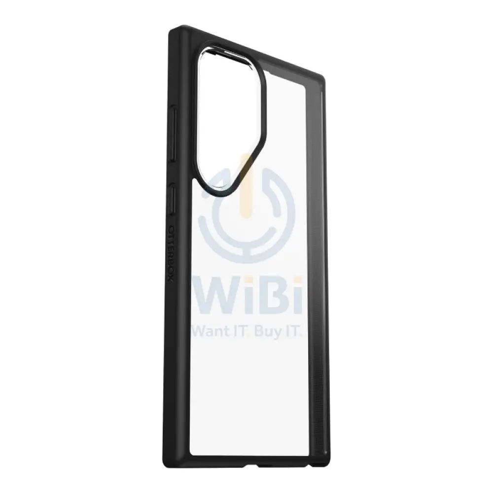 أوتربوكس ريكت بوكس حافظة رد الفعل - سامسونج جالكسي S24 ألترا / أسود شفافاكسسوارات > تابلت > هواتف وحافظات