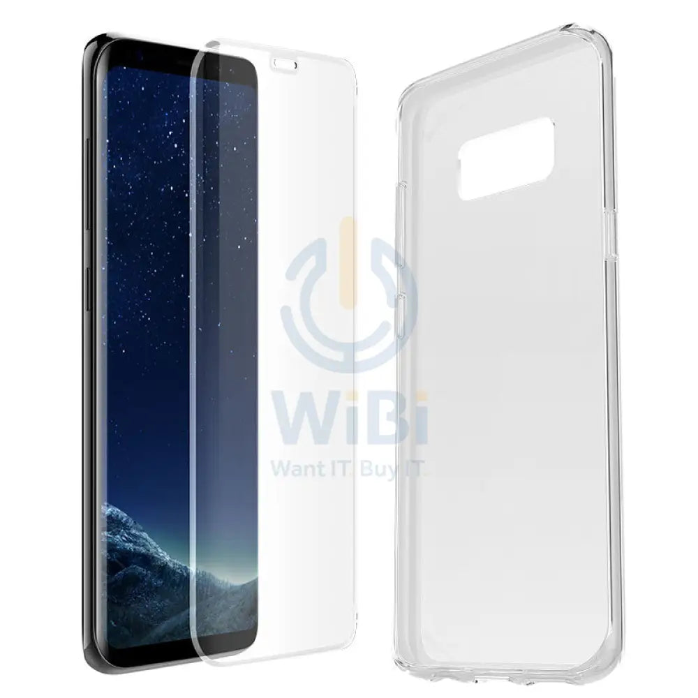OtterBox Samsung Galaxy S8 Clearly Protected Skin + Alpha Glass - Clear Accessories > Mobiles & Tablets > Mobiles >