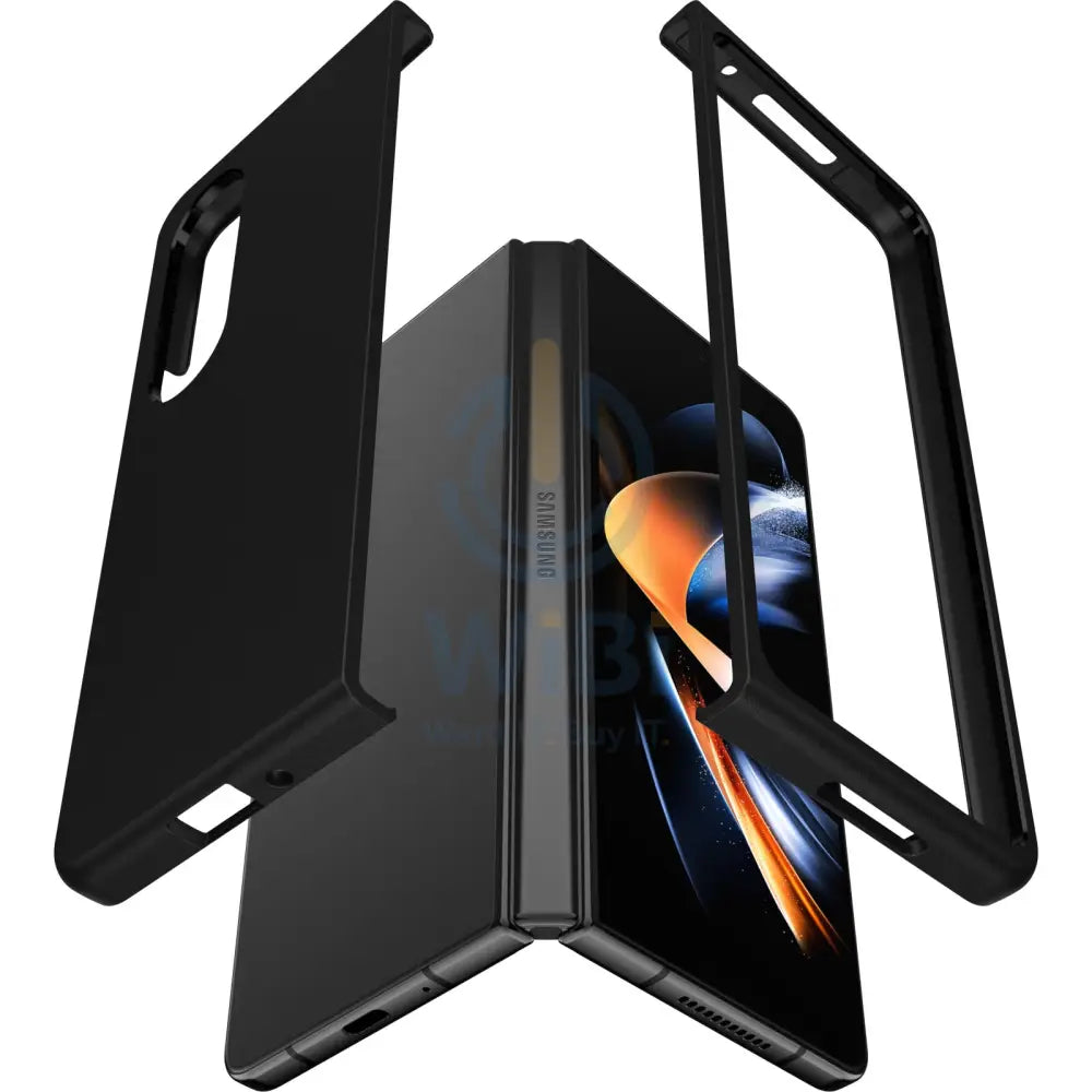 حافظة OtterBox لهاتف سامسونج جالكسي فولد Thin فليكس حافظة أسود اكسسوارات هواتف تابلت هواتف شاشة &