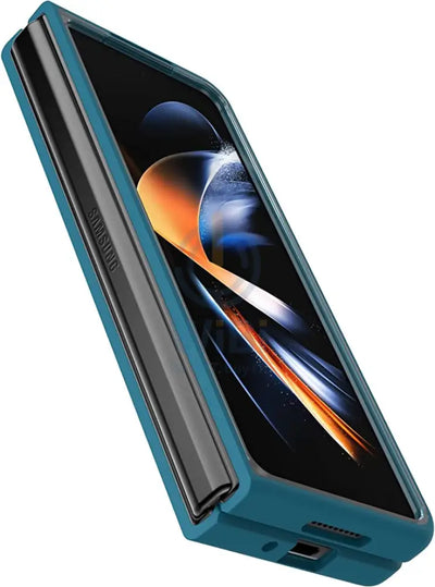 OtterBox Samsung Galaxy Z Fold 4 Thin Flex Case - Blue Accessories > Mobiles & Tablets > Mobiles > Screen Protectors &