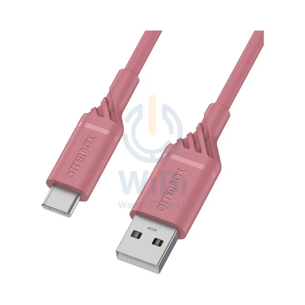 OtterBox Standard USB-A To USB-C Cable - USB-A / USB-C / 1 Meter / Pink