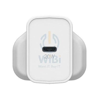 Otterbox Uk Wall Charger - USB-C / 20W / White Accessories > Power Adapters