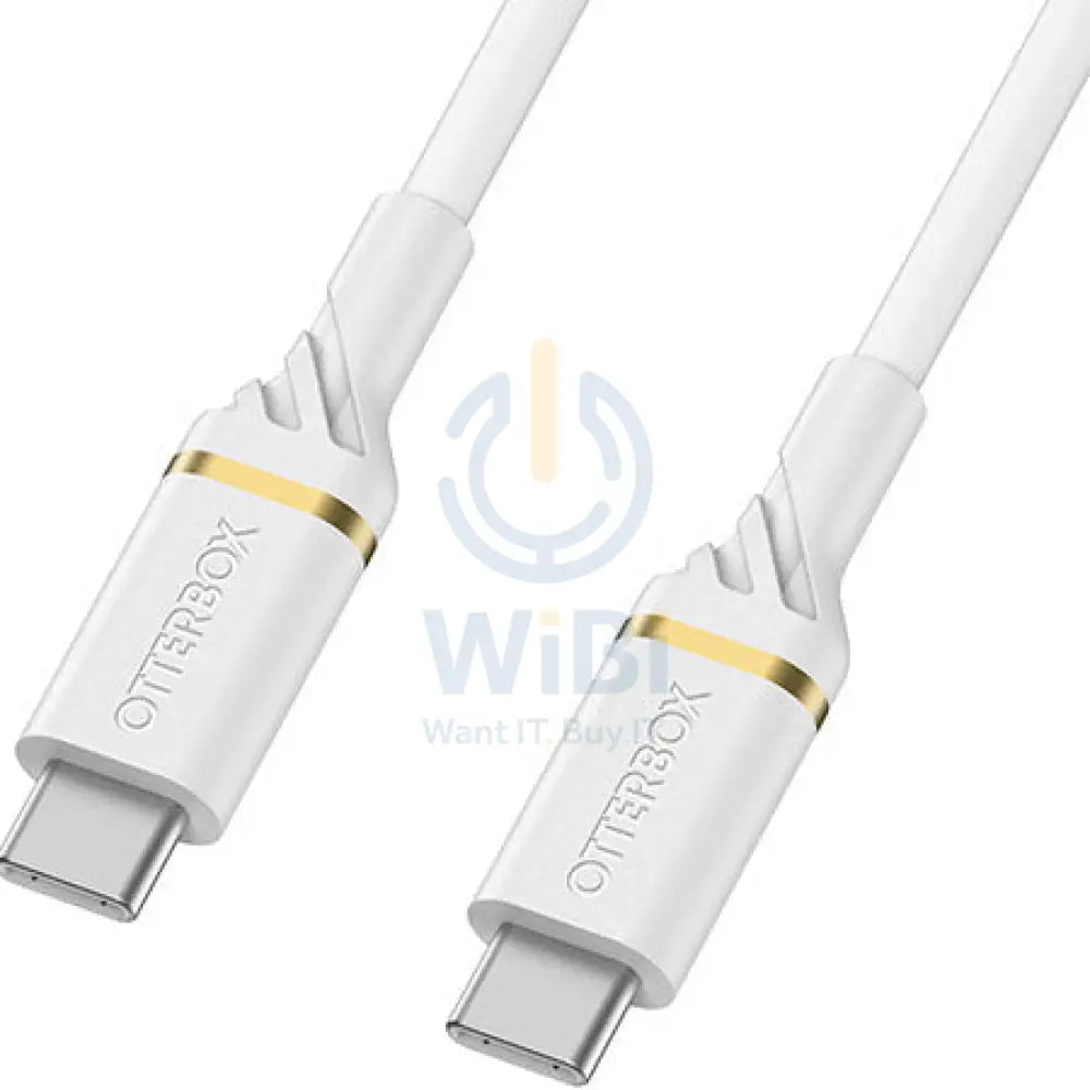 OtterBox USB-C to USB-C Fast Charge Cable - Standard 3 Meter - White Accessories > Cables & Converters > Cables