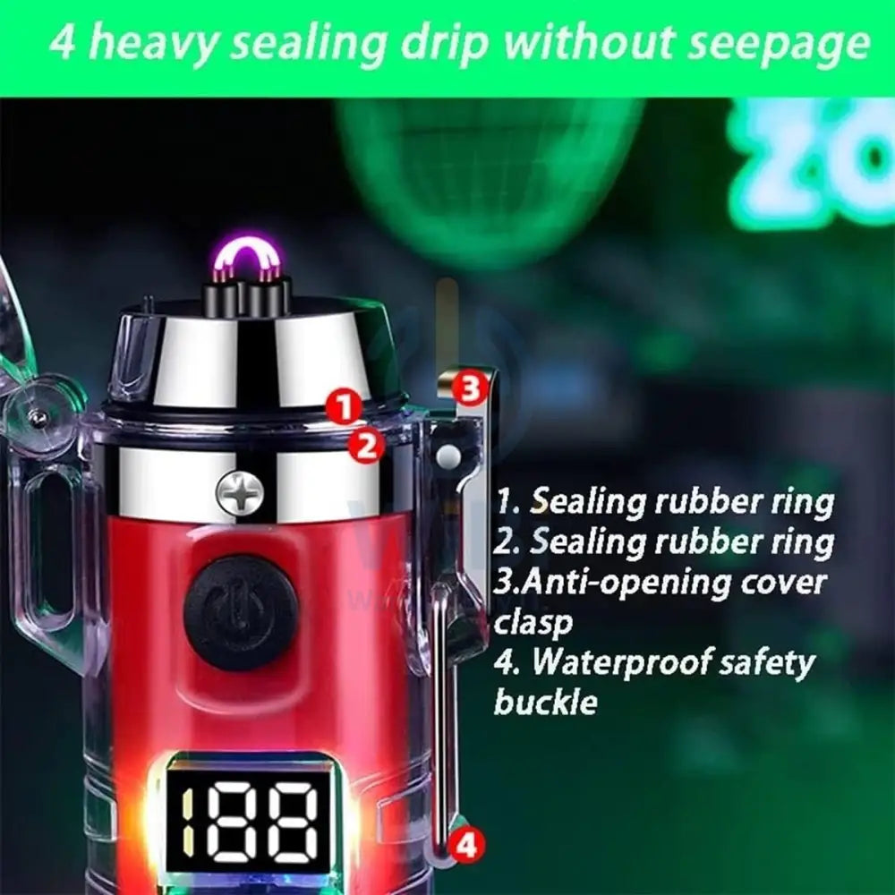 Outdoor Double Arc Plasma Waterproof Lighter Accessories > Outdoor & Travel