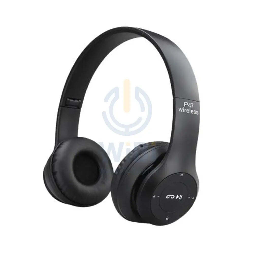 P47 Wireless Headphone - Bluetooth 4.2 / Wireless / Black - 2’s Day Treats Accessories > Audio > Headphones
