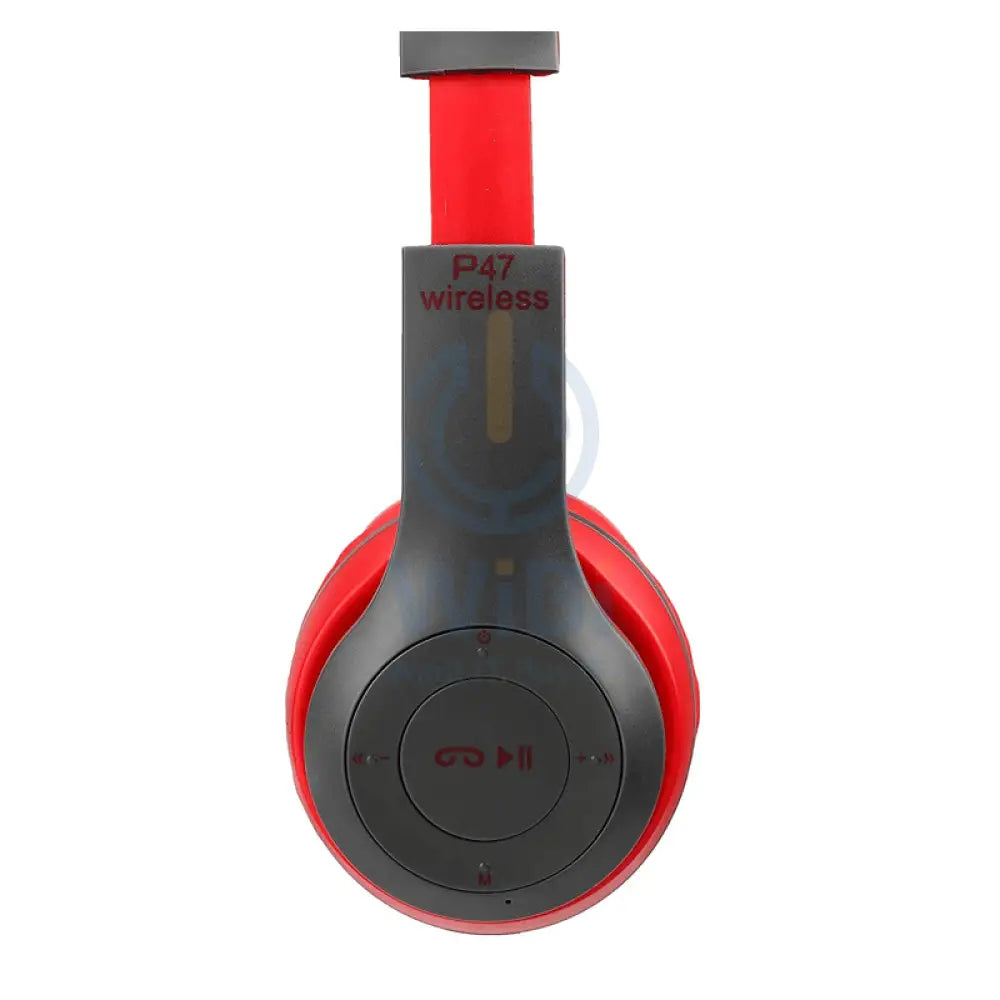 P47 Wireless Headphone - Bluetooth 4.2 / Wireless / Red - 2’s Day Treats Accessories > Audio > Headphones