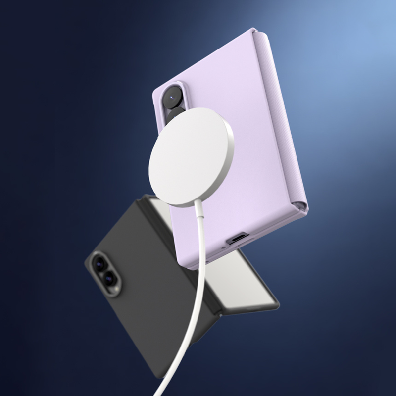 Araree Aero Flex Magsafe Cover For Samsung Galaxy Z Fold 8 - Lavender