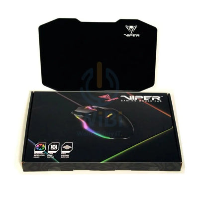 Patriot Viper Gaming LED Pro Gaming Mouse Pad High Performance Polymer Surface Accessories > Mousepad