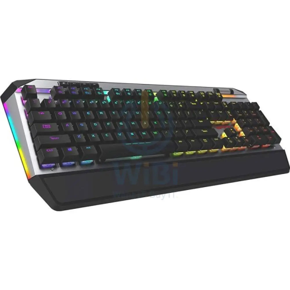 Patriot Viper Gaming V765 RGB Illuminated Mechanical Keyboard With Media Controls Desktop Gaming Wired Keyboard