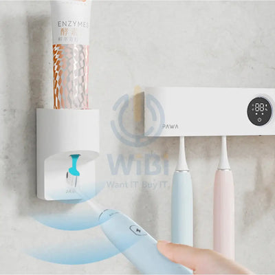 Pawa Automatic Toothpaste Dispenser - 1800mAh / White Accessories > Smart Devices
