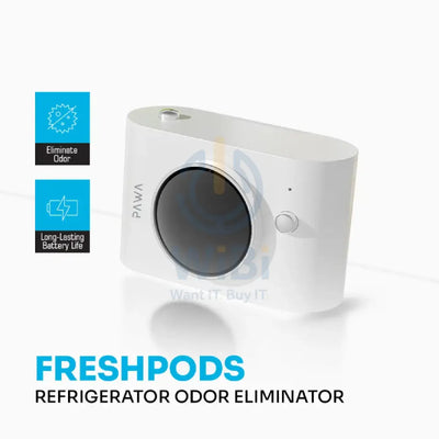 Pawa Freshpods Refrigerator Odor Eliminator - 1800mAh / White Accessories > Smart Devices