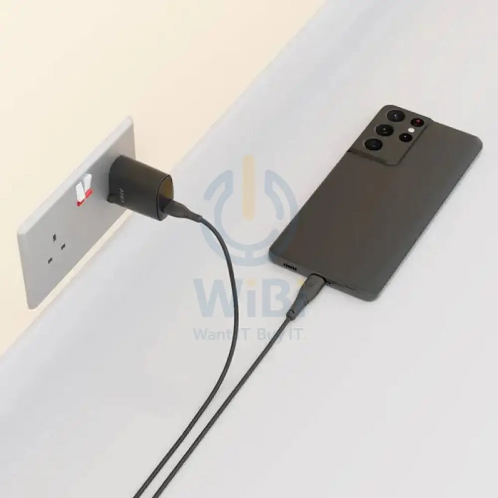 Pawa PVC 2.4A Data & Quick Charging Micro Cable 2m/6.5ft - Black Accessories > Cables & Converters > Cables