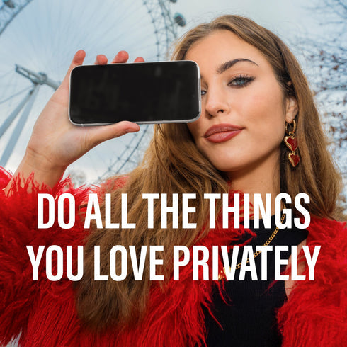 PanzerGlass® 2-Way ألترا Wide Fit الخصوصية شاشة For ايفون برو ماكس الخصوصية