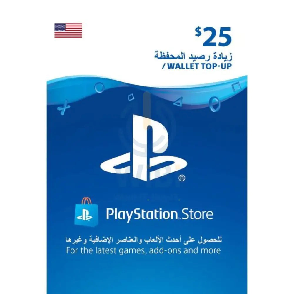 PlayStation Network Card $25 (US) Digital Card Digital Cards