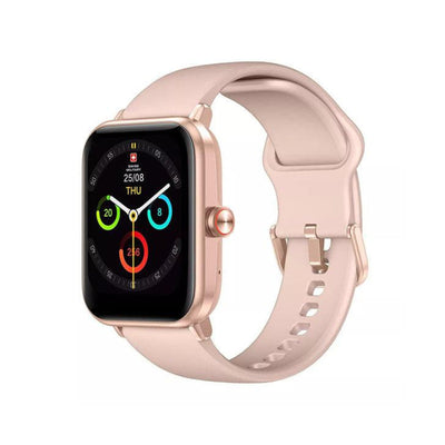 Swiss Military Alps Smart Watch Silicon Strap - Pink Smart Watches