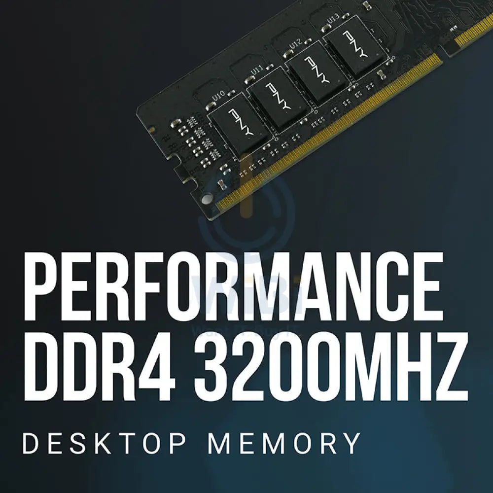 PNY Desktop Memory - 16GB / DDR4 / 3200MHz Accessories > Memory > Desktop Memory