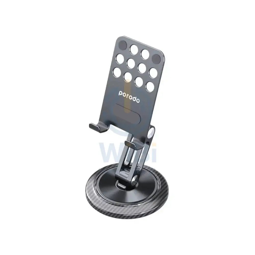 Porodo 360° Rotating Multi-joint Mobile & Tablet Stand - Gray Accessories > Mobiles & Tablets > Mobiles > Mobile Holder