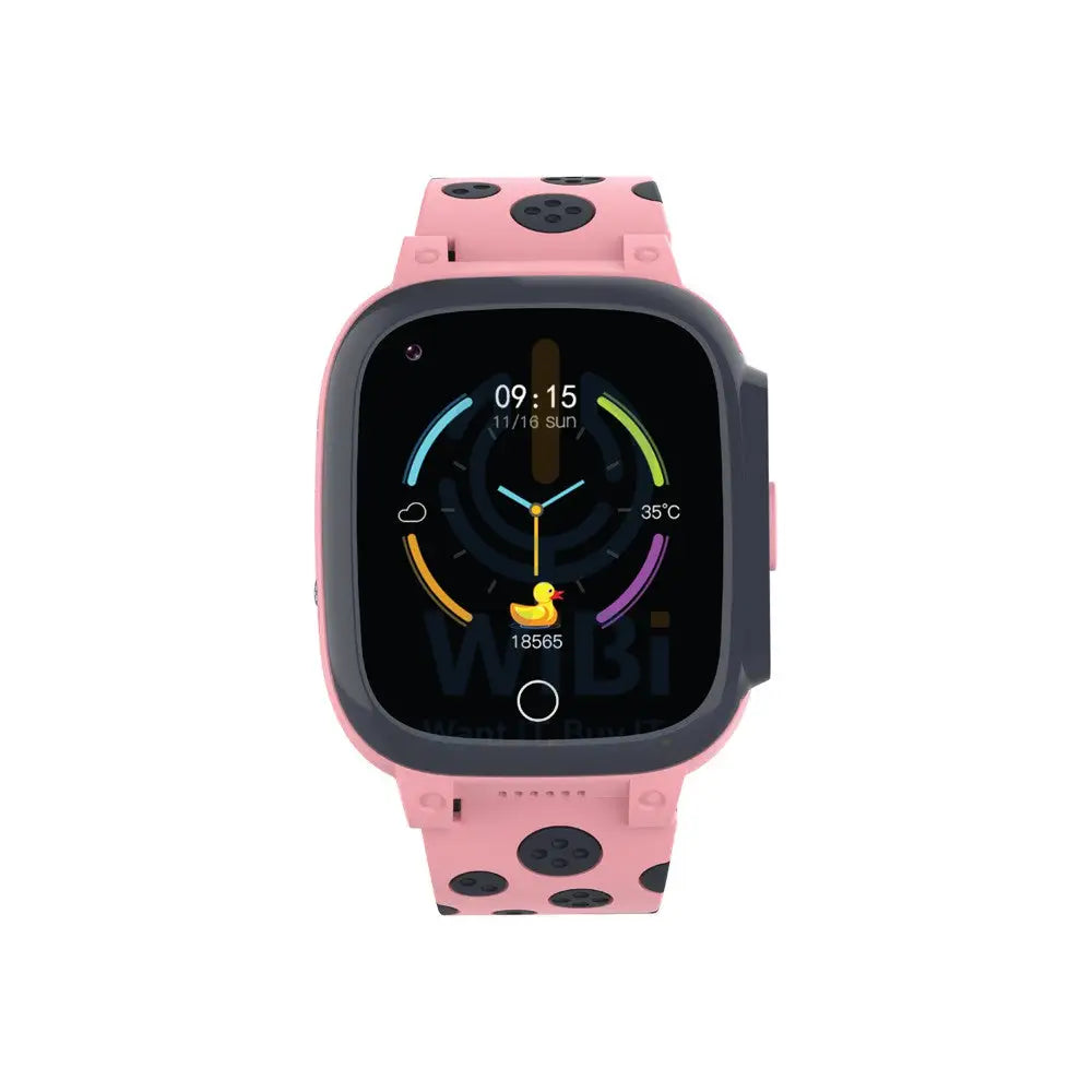 Porodo 4G kids Smart Watch With Video Call - Pink Smart Watches > Offer Zone