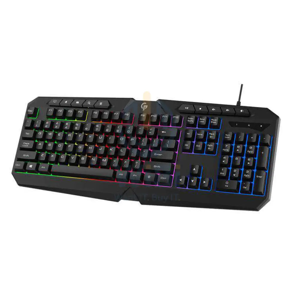 Porodo 5in1 Ultimate Gaming Kit - Black Accessories > Keyboard & Mouse > Gaming Zone