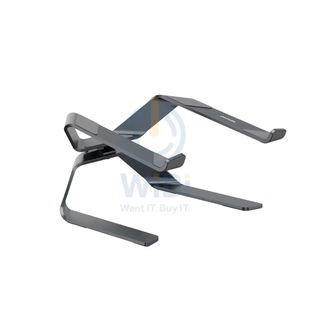 Porodo Aluminum alloy 360° Rotatable and Adjustable Laptop Stand - Grey Accessories > Mobiles & Tablets > Mobiles >