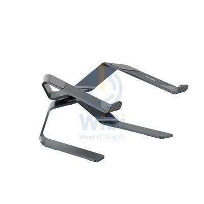 Porodo Aluminum alloy 360° Rotatable and Adjustable Laptop Stand - Grey Accessories > Mobiles & Tablets > Mobiles >