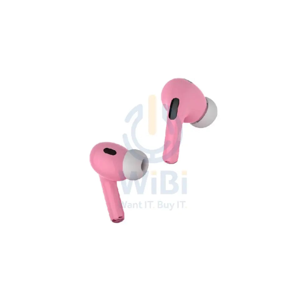 Porodo Blue Earbuds Pro2 - 1.47’’ Touch / Wireless / ANC / USB-C / Pink Accessories > Audio > Headphones