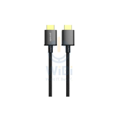 Porodo Braided HDMI Ultra HD Cable -1.8 Meter / Black Accessories > Cables & Converters > Cables