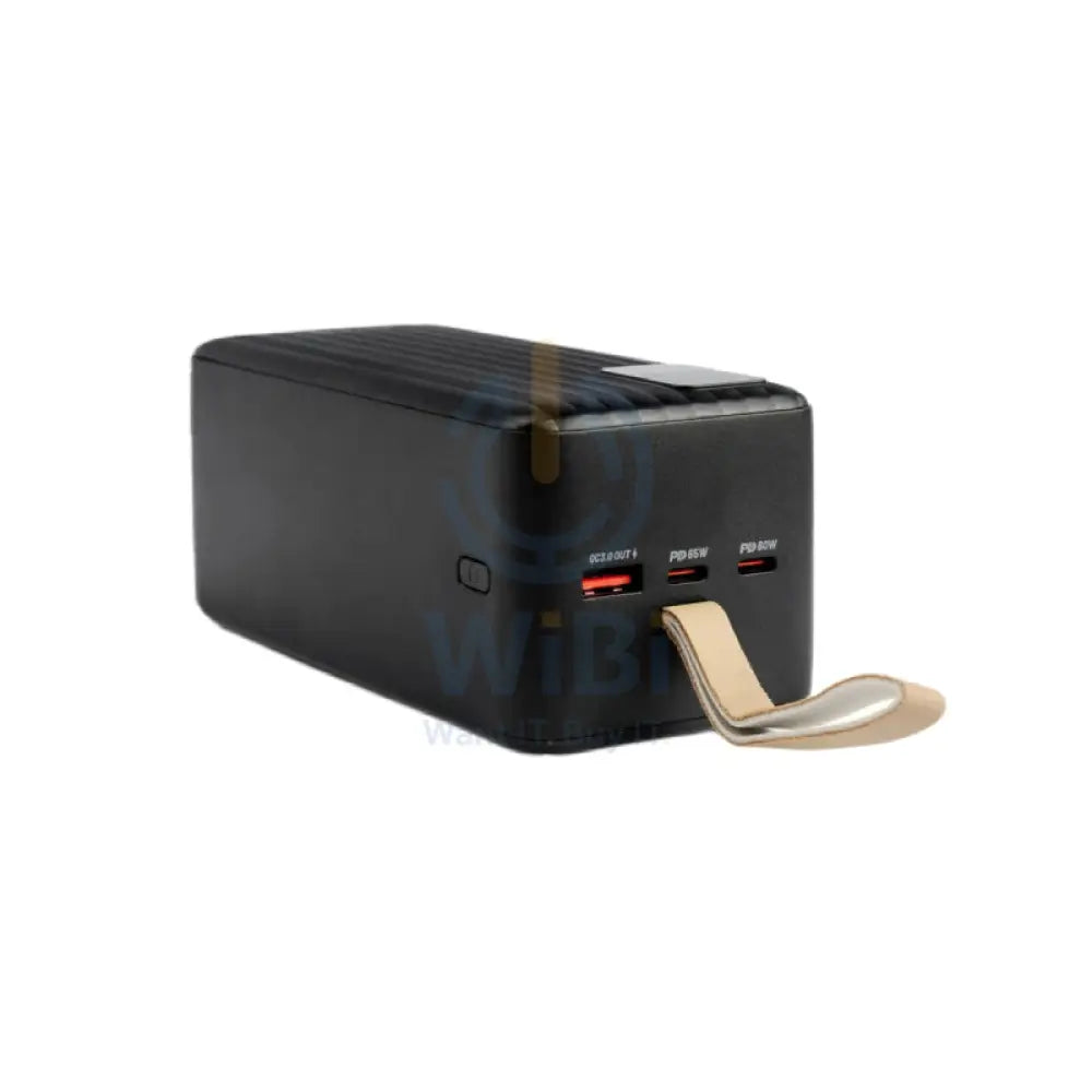 Porodo Compact Power Bank - 50000mAh / PD / 65W / Black Accessories > Power Bank